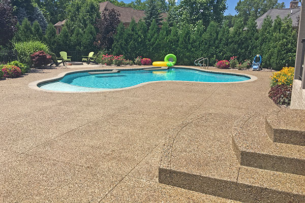 Exposed aggregate sealing company in Macomb, MI