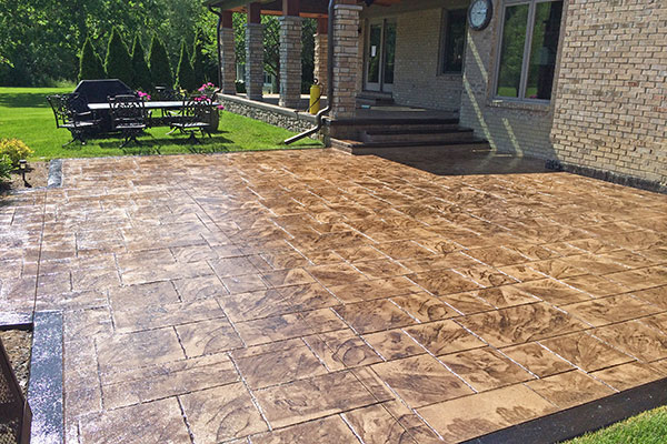 stamped concrete sealing macomb