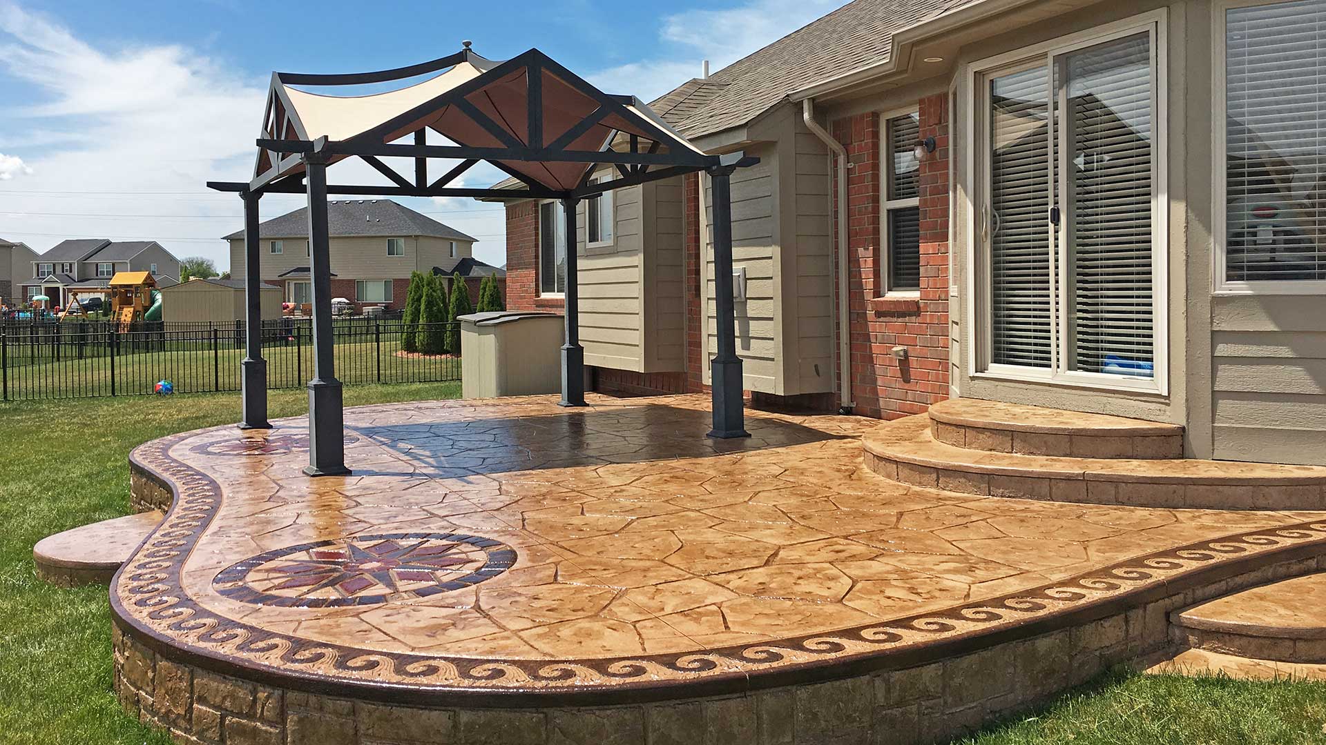 patio maintenance with the best concrete sealing