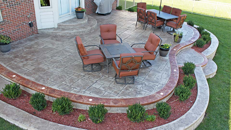 best concrete sealing used on a stamped patio